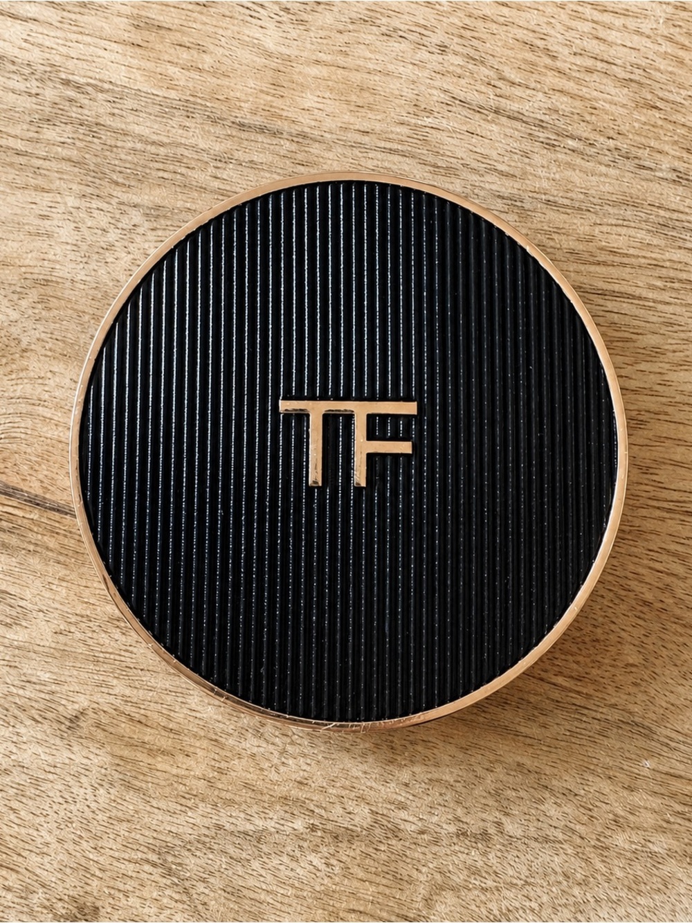 Tom Ford Black Gold Dual-Sided Compact Mirror